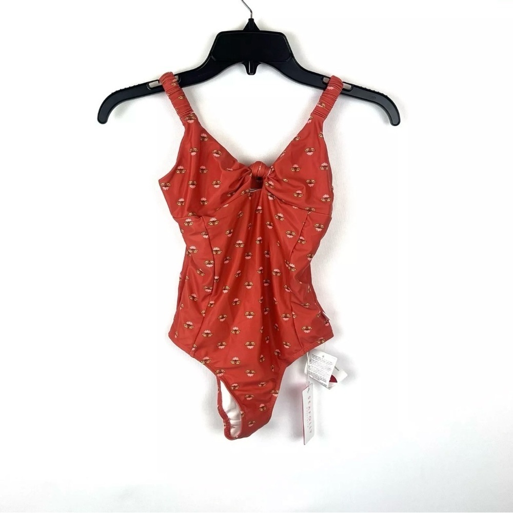 Seafolly Girl’s Papillon Red One Piece Swimsuit Size 12